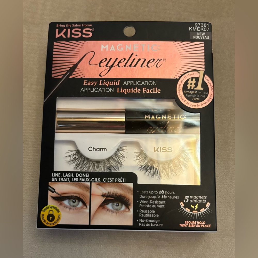 3 for $30. Kiss magnetic lashes
